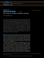 The future of Blue Carbon science