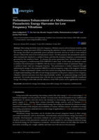 Performance Enhancement of a Multiresonant Piezoelectric Energy Harvester for Low Frequency Vibrations
