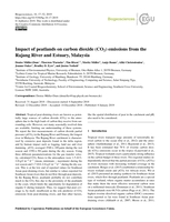 Impact of peatlands on carbon dioxide (CO 2 ) emissions from the Rajang River and Estuary, Malaysia