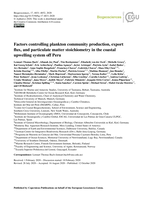 Factors controlling plankton productivity, particulate matter stoichiometry, and export fluxin the coastal upwelling system off Peru