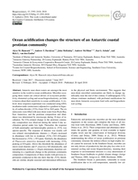 Ocean acidification changes the structure of an Antarctic coastal protistan community