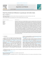 Improving penaeid-trawl efficiencies via ground gear with tickler chains