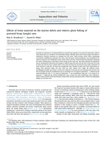 Effects of twine material on the marine debris and relative ghost fishing of portunid hoop (tangle) nets