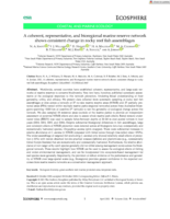 A coherent, representative, and bioregional marine reserve network shows consistent change in rocky reef fish assemblages