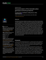 Characterization of the Cannabis sativa glandular trichome proteome