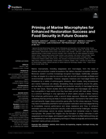 Frontiers  Priming of Marine Macrophytes for Enhanced Restoration Success  and Food Security in Future Oceans