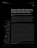 Priming of Marine Macrophytes for Enhanced Restoration Success and Food Security in Future Oceans