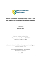 Benthic carbon and nitrogen cycling across a land use gradient in South East Queensland estuaries