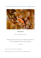 Anemonefishes and their host sea anemones in a changing climate