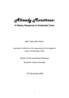 Already monstrous : a dietary response to existential crisis