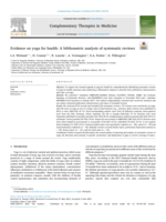 Evidence on yoga for health: A bibliometric analysis of systematic reviews