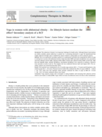 Yoga in women with abdominal obesity – Do lifestyle factors mediate the effect? Secondary analysis of a RCT