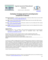 Developing a heutagogy approach to promoting teacher competencies in Indonesia