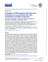 Challenges for FAIR-compliant description and comparison of crop phenotype data with standardized controlled vocabularies