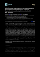 Reconsidering McKenzie's Six Adventure Education Programming Elements Using an Ecological Dynamics Lens and Its Implications for Health and Wellbeing