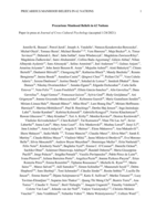 Psychometric Properties and Correlates of Precarious Manhood Beliefs in 62 Nations