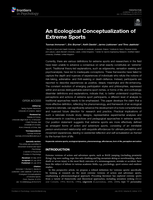 An Ecological Conceptualization of Extreme Sports