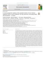 A critical prospective analysis of the potential toxicity of trace element regulation limits in soils worldwide: Are they protective concerning health risk assessment? - A review