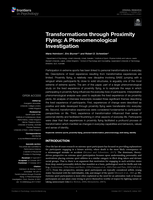 Transformations through Proximity Flying: A Phenomenological Investigation