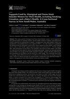 Supports Used by Aboriginal and Torres Strait Islander Women for Their Health, including Smoking Cessation, and a Baby's Health: A Cross-Sectional Survey in New South Wales, Australia