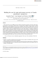 Building the case for water and resource recovery in Canada: practitioners' perspectives