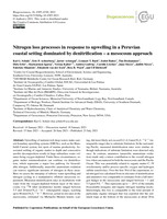Nitrogen loss processes in response to upwelling in a Peruvian coastal setting dominated by denitrification – a mesocosm approach