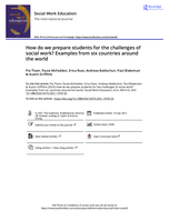 How do we prepare students for the challenges of social work? Examples from six countries around the world