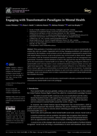 Engaging with Transformative Paradigms in Mental Health