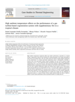 High ambient temperature effects on the performance of a gas turbine-based cogeneration system with supplementary fire in a tropical climate