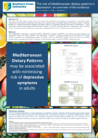 The role of Mediterranean dietary patterns in depression