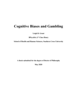 Cognitive biases and gambling
