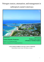 Nitrogen sources, attenuation, and management in subtropical coastal waterways