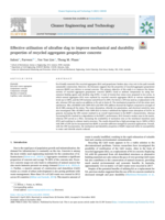 Effective utilisation of ultrafine slag to improve mechanical and durability properties of recycled aggregates geopolymer concrete