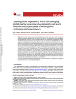Learning from experience: what the emerging global marine assessment community can learn from the social processes of other global environmental assessments