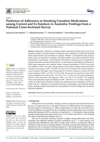 Predictors of Adherence to Smoking Cessation Medications among Current and Ex-Smokers in Australia: Findings from a National Cross-Sectional Survey