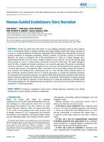 Human-Guided Evolutionary Story Narration