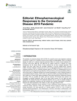 Editorial: Ethnopharmacological responses to the Coronavirus disease 2019 pandemic