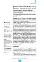 Fear of Covid-19 Related Factors among Females in Indonesia: An Online Survey