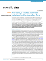 AusTraits, a curated plant trait database for the Australian flora
