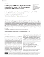 Is 6-Shogaol an Effective Phytochemical for Patients With Lower-risk Myelodysplastic Syndrome? A Narrative Review