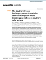 The Southern Ocean Exchange: porous boundaries between humpback whale breeding populations in southern polar waters