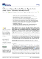 Carbon and Nitrogen Contents Driven by Organic Matter Source within Pichavaram Wetland Sediments