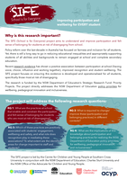 SIFE (School is for Everyone) - Improving participation and wellbeing for every student: Summary for Schools