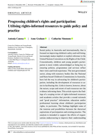 Progressing children s rights and participation: Utilising rights-informed resources to guide policy and practice