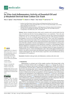 In Vitro Anti-Inflammatory Activity of Essential Oil and β-Bisabolol Derived from Cotton Gin Trash