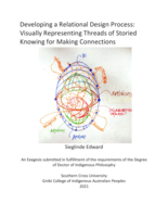 Developing a relational design process: visually representing threads of storied knowing for making connections
