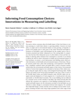 Informing Food Consumption Choices: Innovations in Measuring and Labelling
