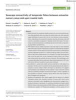 Seascape connectivity of temperate fishes between estuarine nursery areas and open coastal reefs