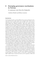Emerging governance mechanisms in Norway: A cautionary note from the Antipodes