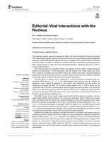 Editorial: Viral Interactions with the Nucleus